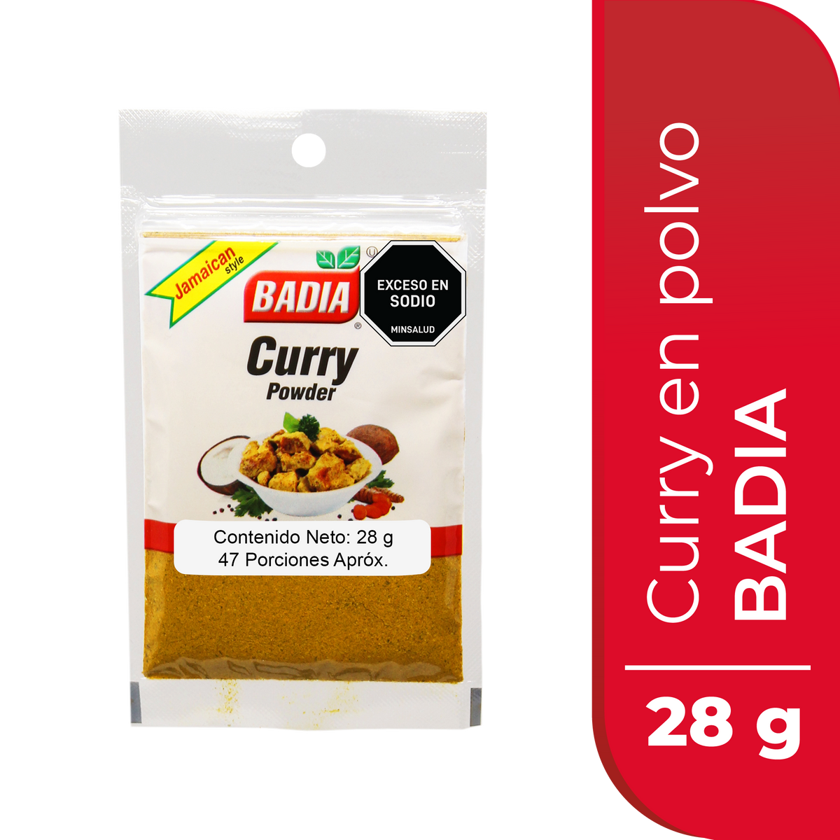 Badia Curry En Polvo x 12 un x 28 g