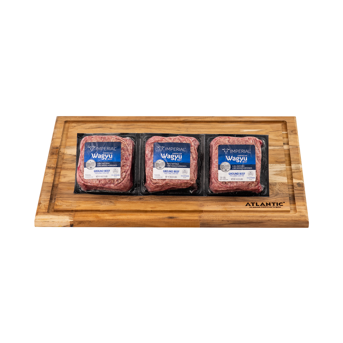 Snake River Farms Burger Beef Wagyu Usa Peso Variable