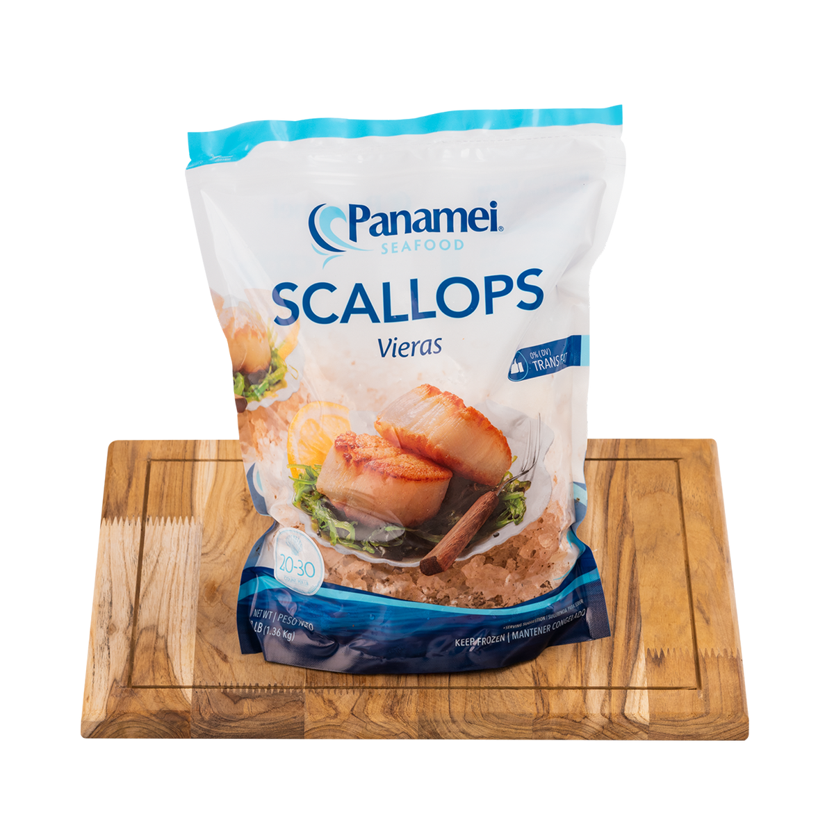 Panamei Vieiras (Scallops) 20-30 und x Lb