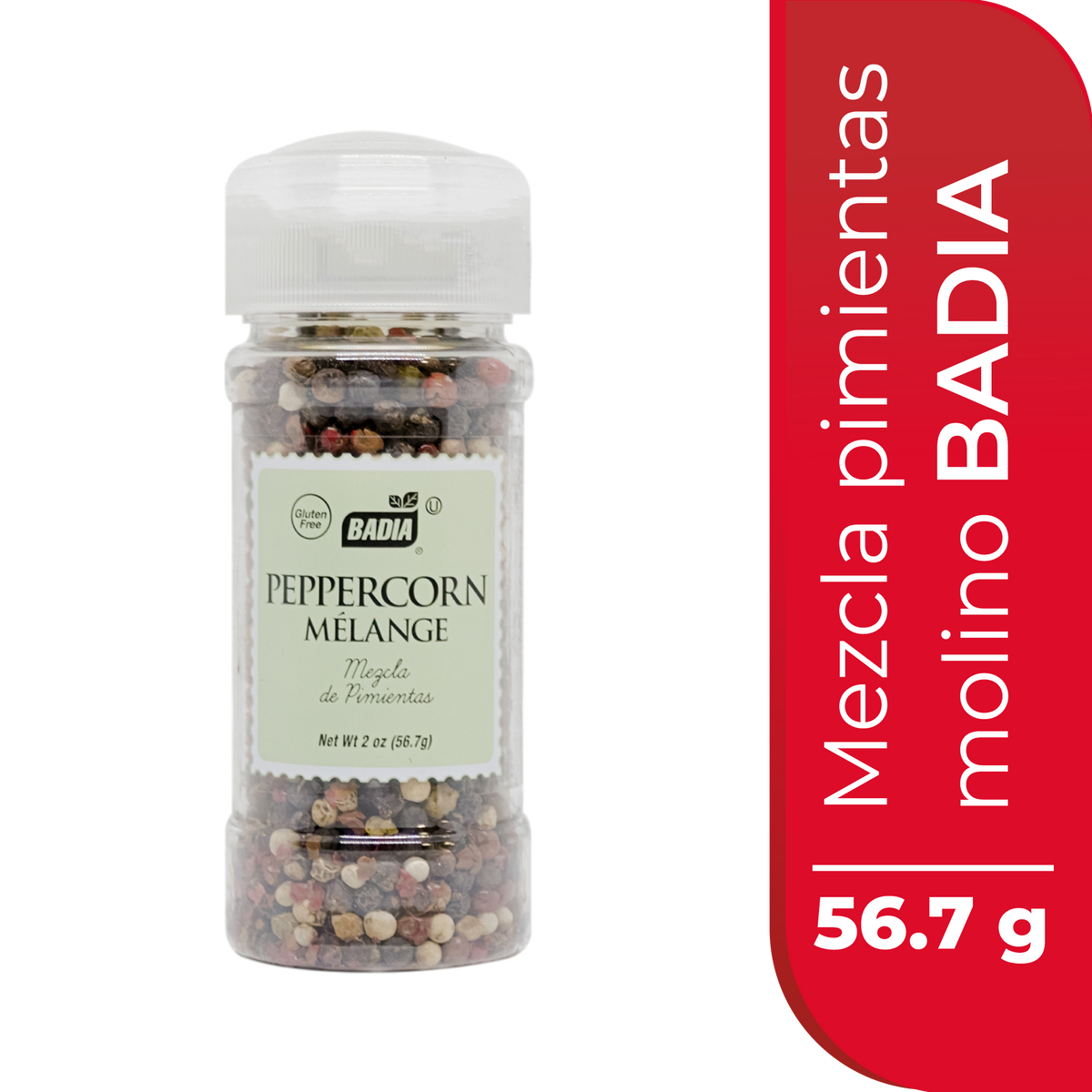 Badia Mezcla Pimientas con Molino x 56.7 g
