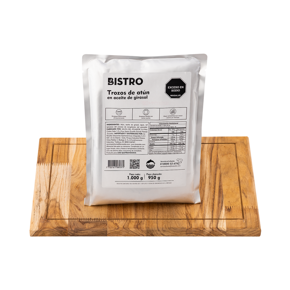 Bistro Atún en Aceite x 1 Kg