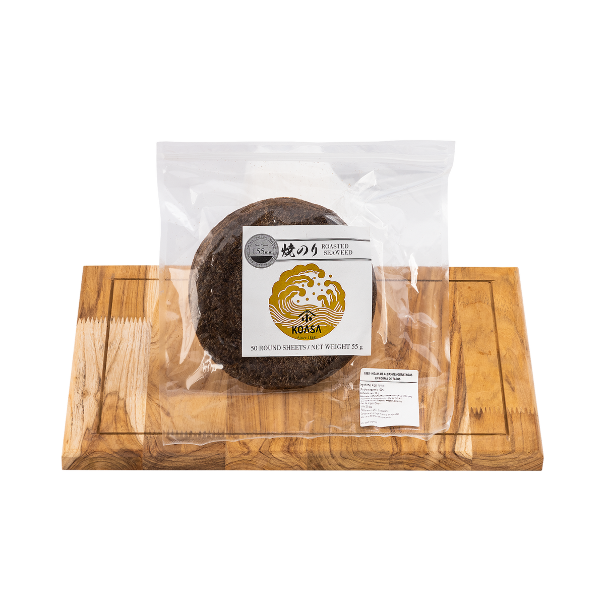 Algas Tostadas (Nori Taco) x 50 un