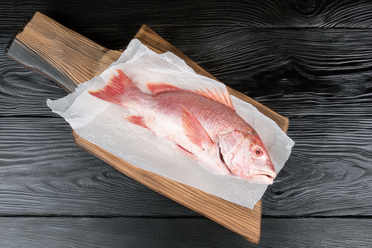 Pargo Rojo con Cabeza