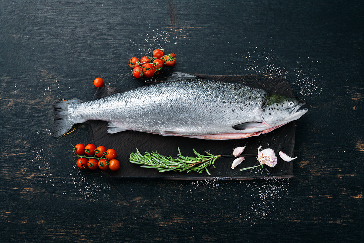 Salmón Fresco Entero