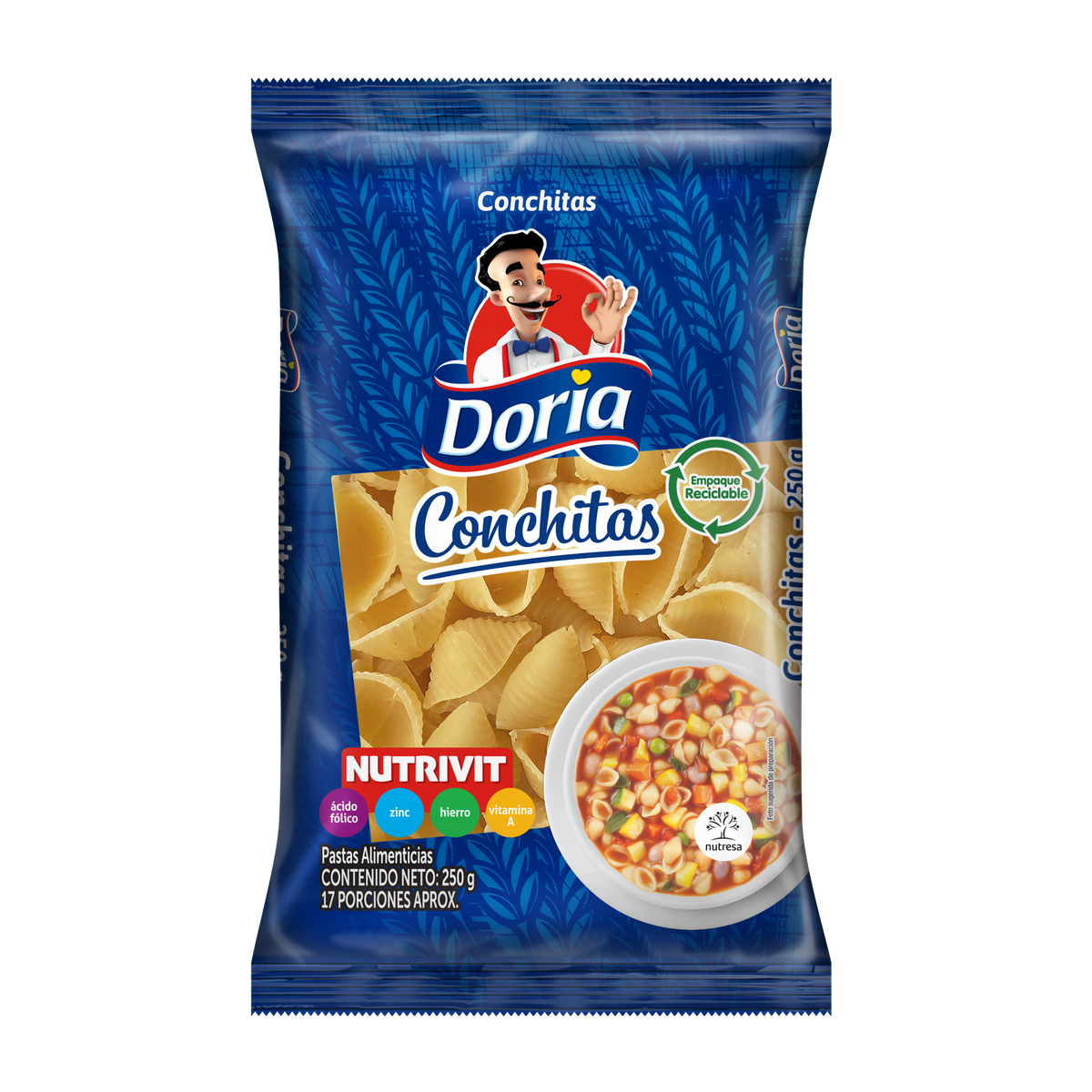 Doria Conchita Clásica x 250 g