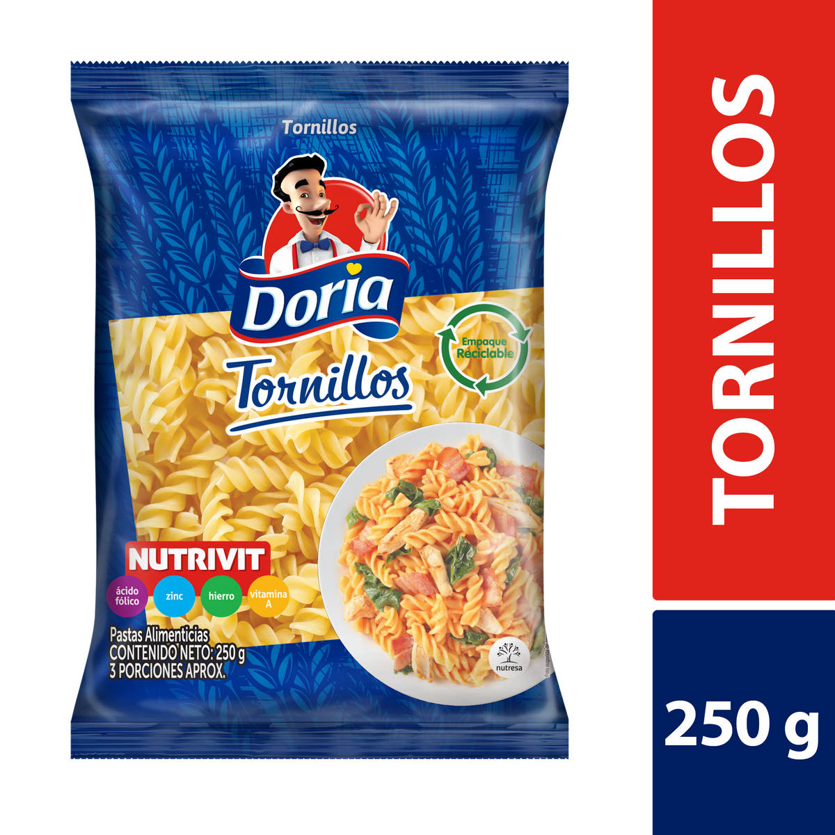 Doria Tornillo Clásico x 250 g