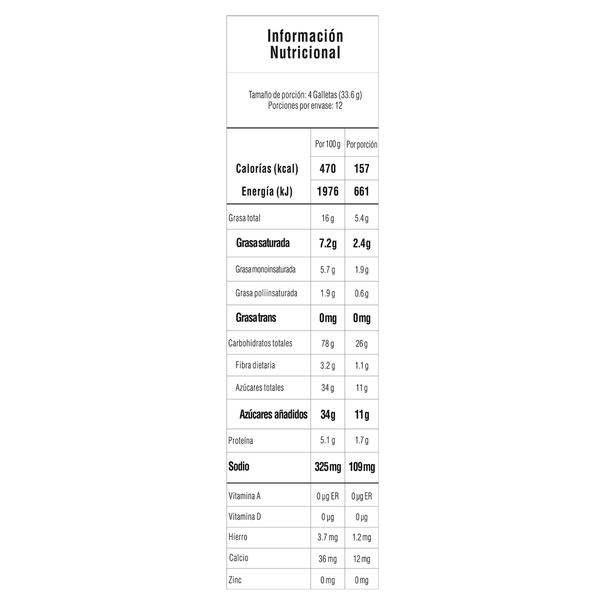 Festival Galleta Chocolate Bolsa x 12 pq x 4 un