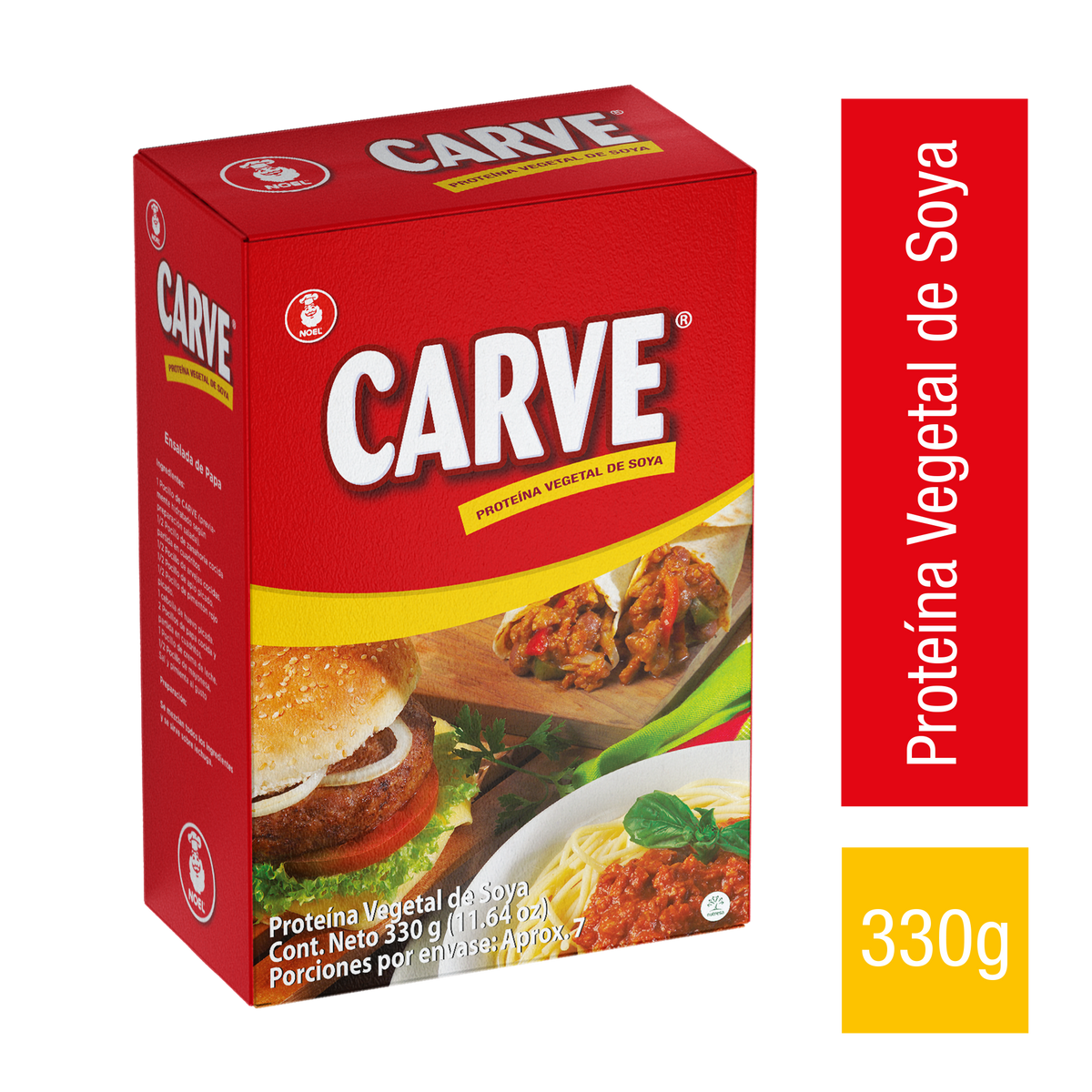 Carve Proteína Plegadiza x 330 g