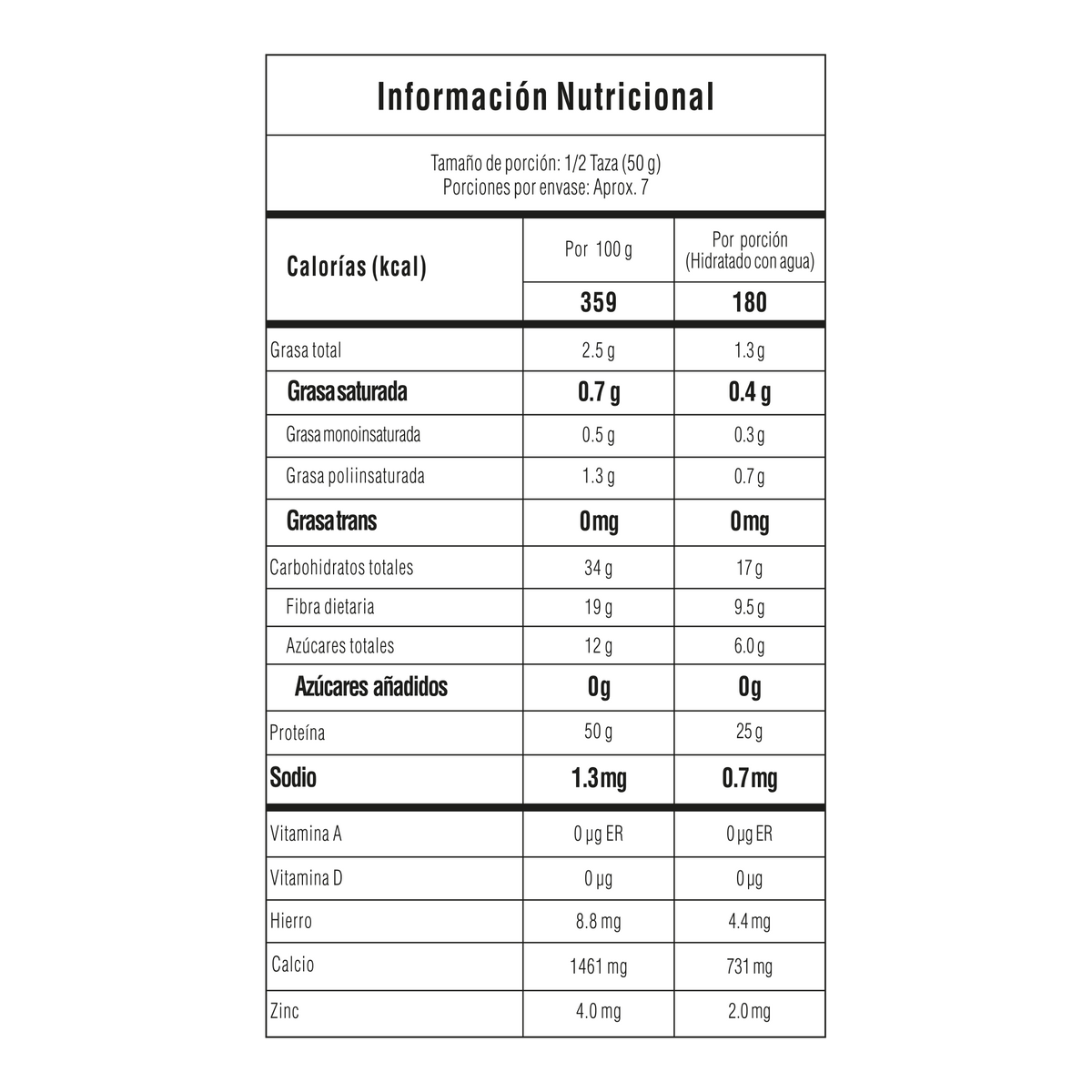 Carve Proteína Plegadiza x 330 g
