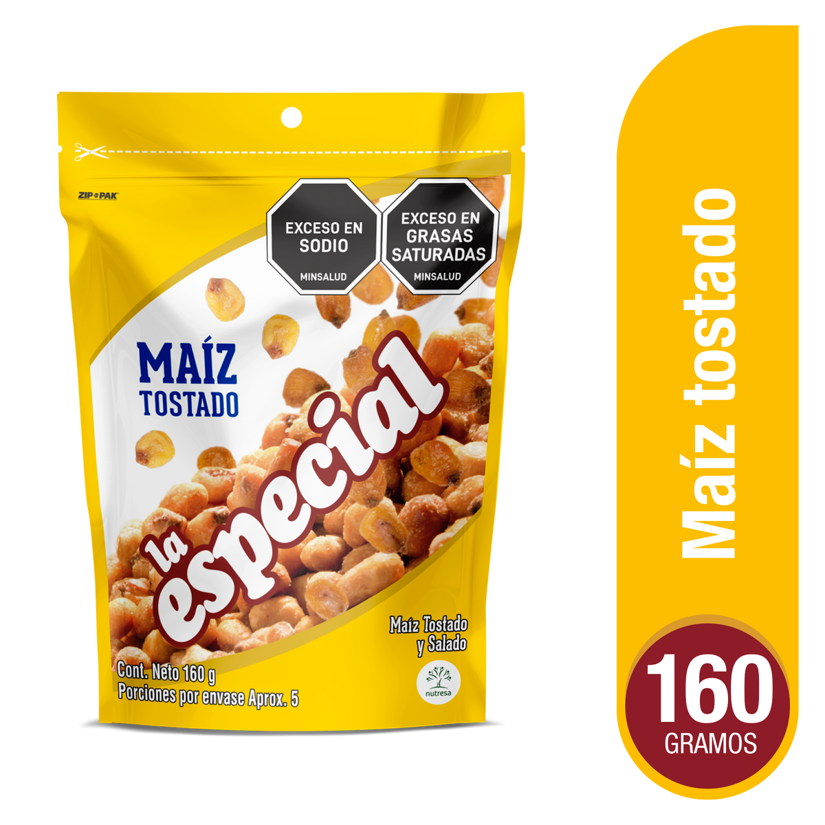 La especial pasabocas maiz x160g