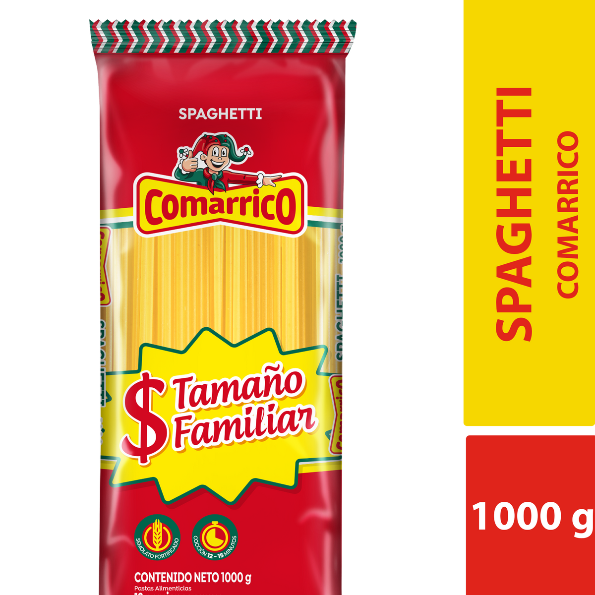 Comarrico Spaghetti Clásico x 1000 g