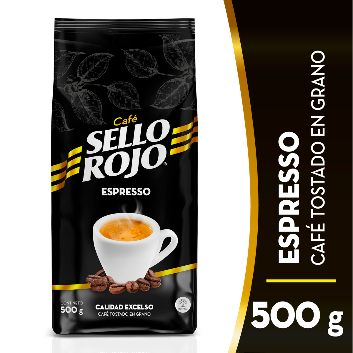 Sello Rojo Cafe Espresso gano 500 g Rt