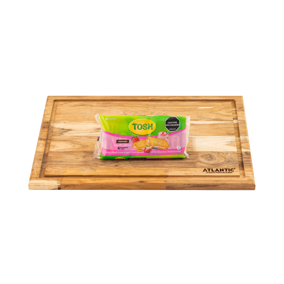Noel Galleta Tosh Yogurt Fresa Bolsa X 6 Und