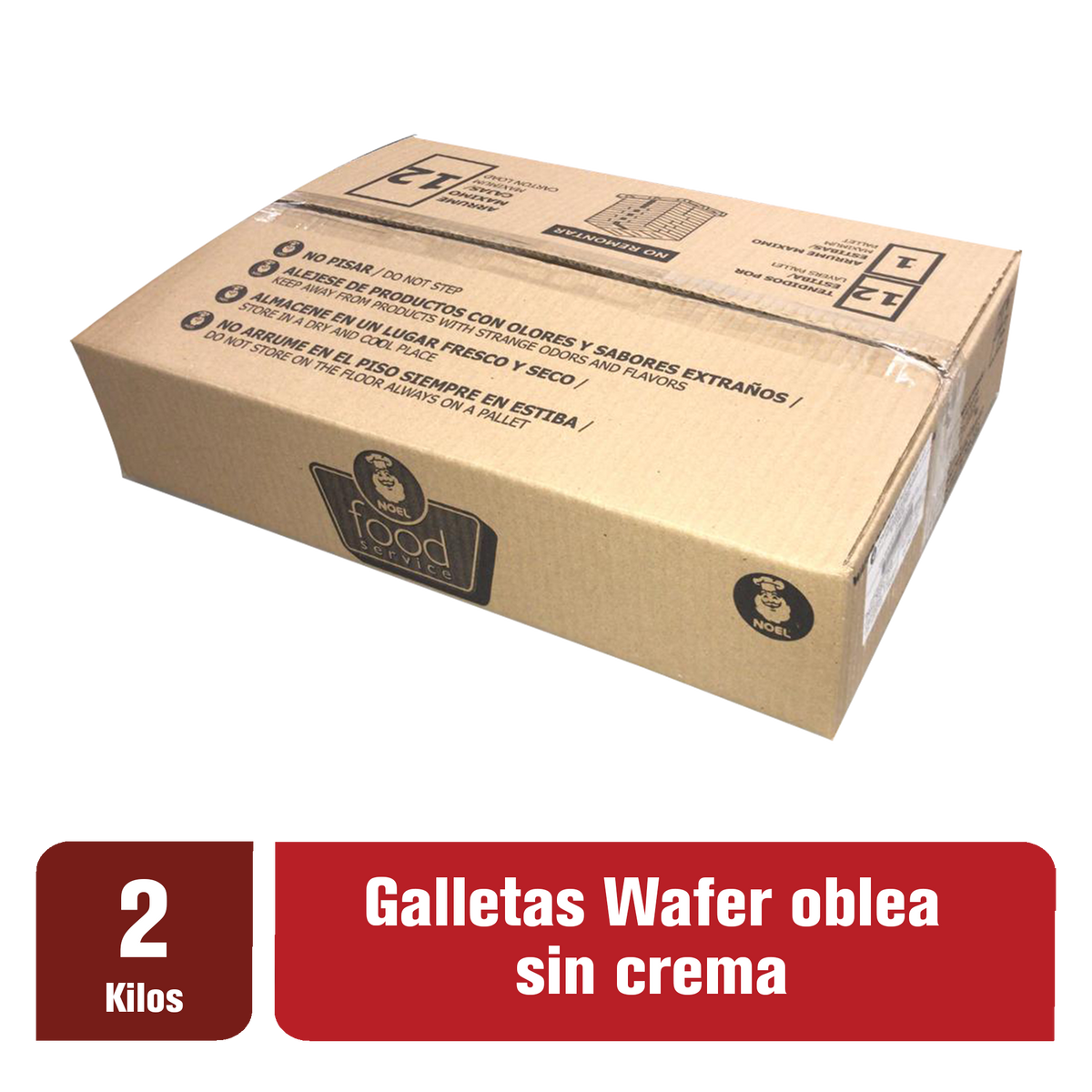 Noel Galleta Wafer Oblea Sin Crema