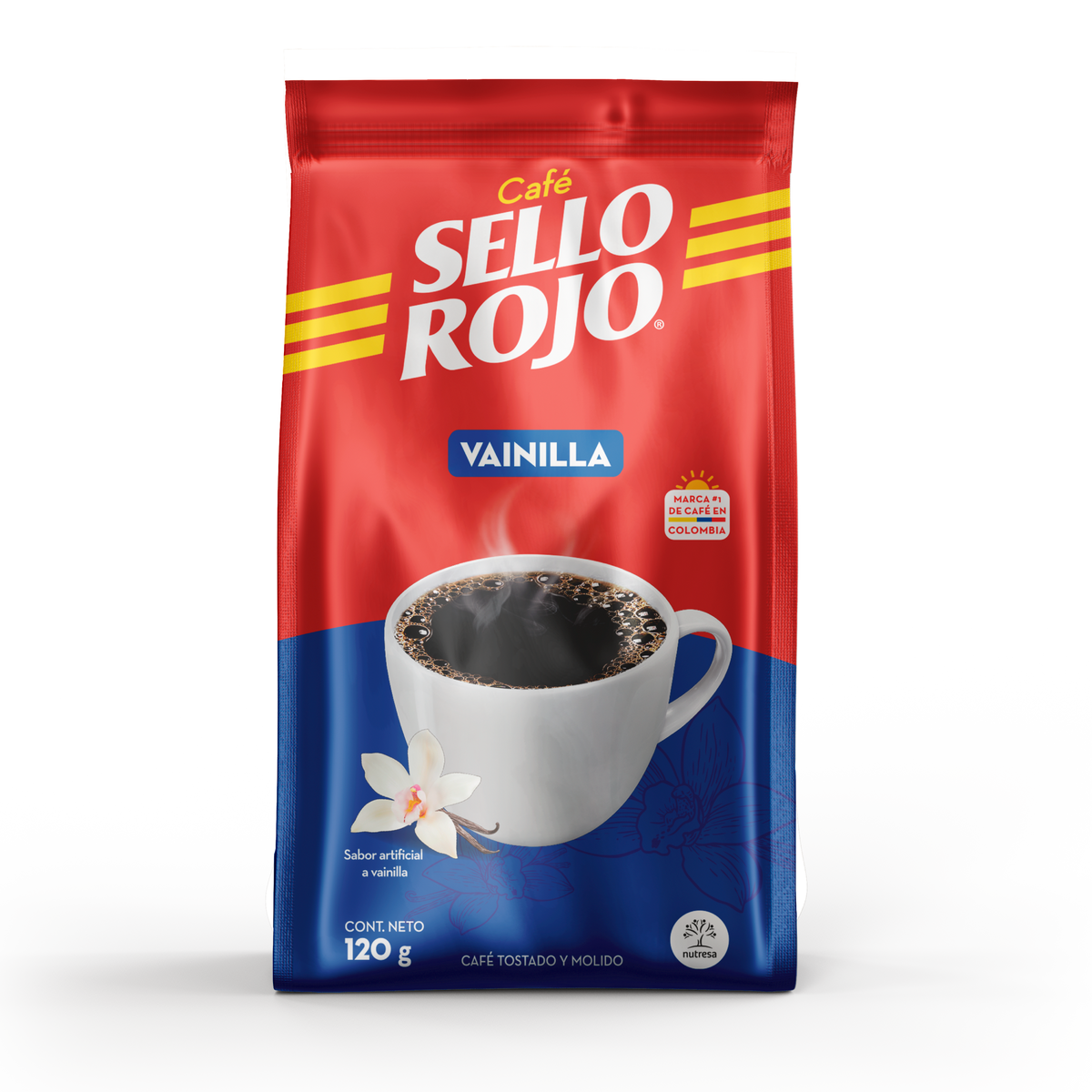Sello Rojo Cafe Vainilla 120 g