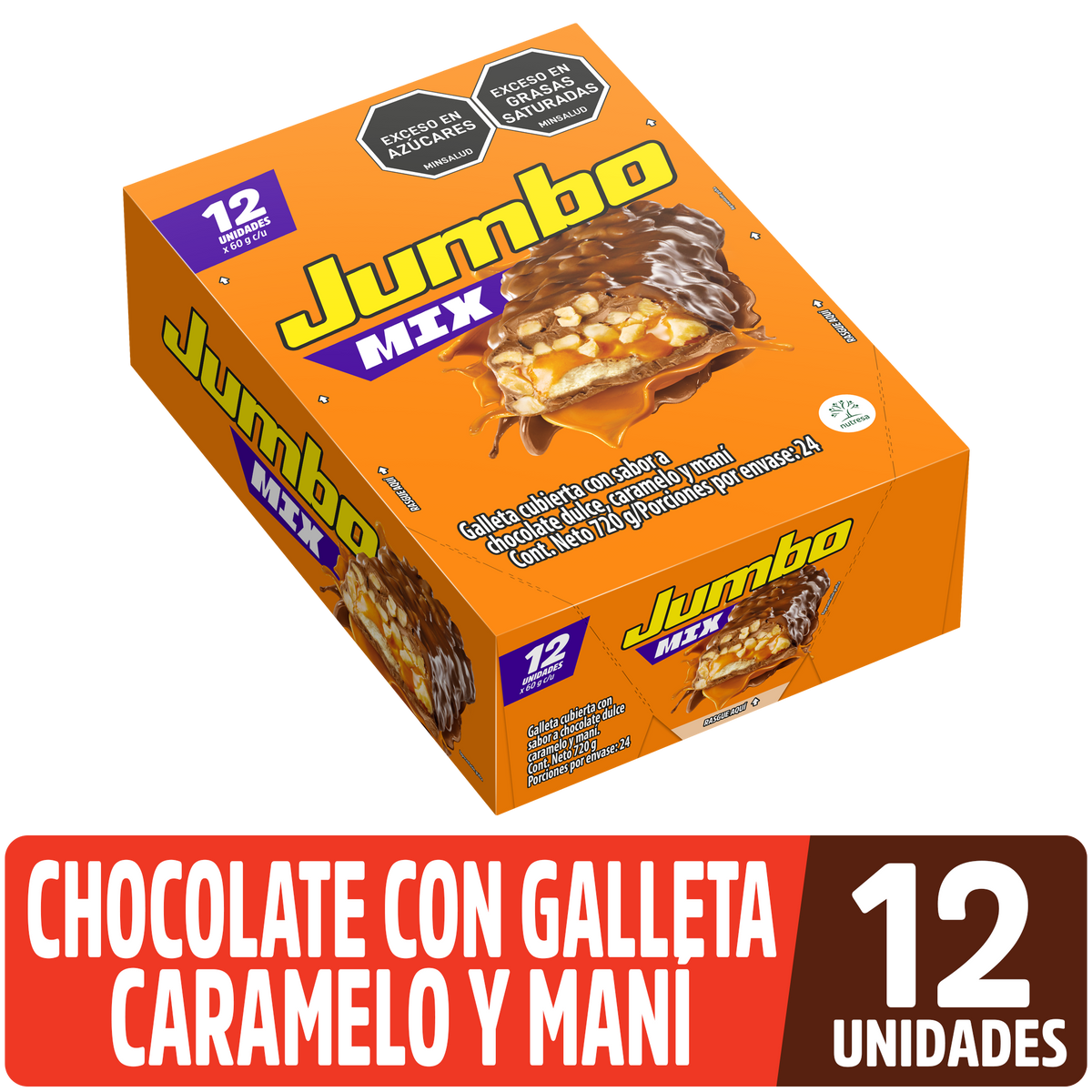 Jumbo Golosina Mix Plegadiza x 60g