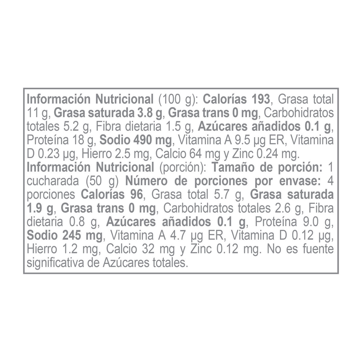 Zenú Practicarne x 200 g