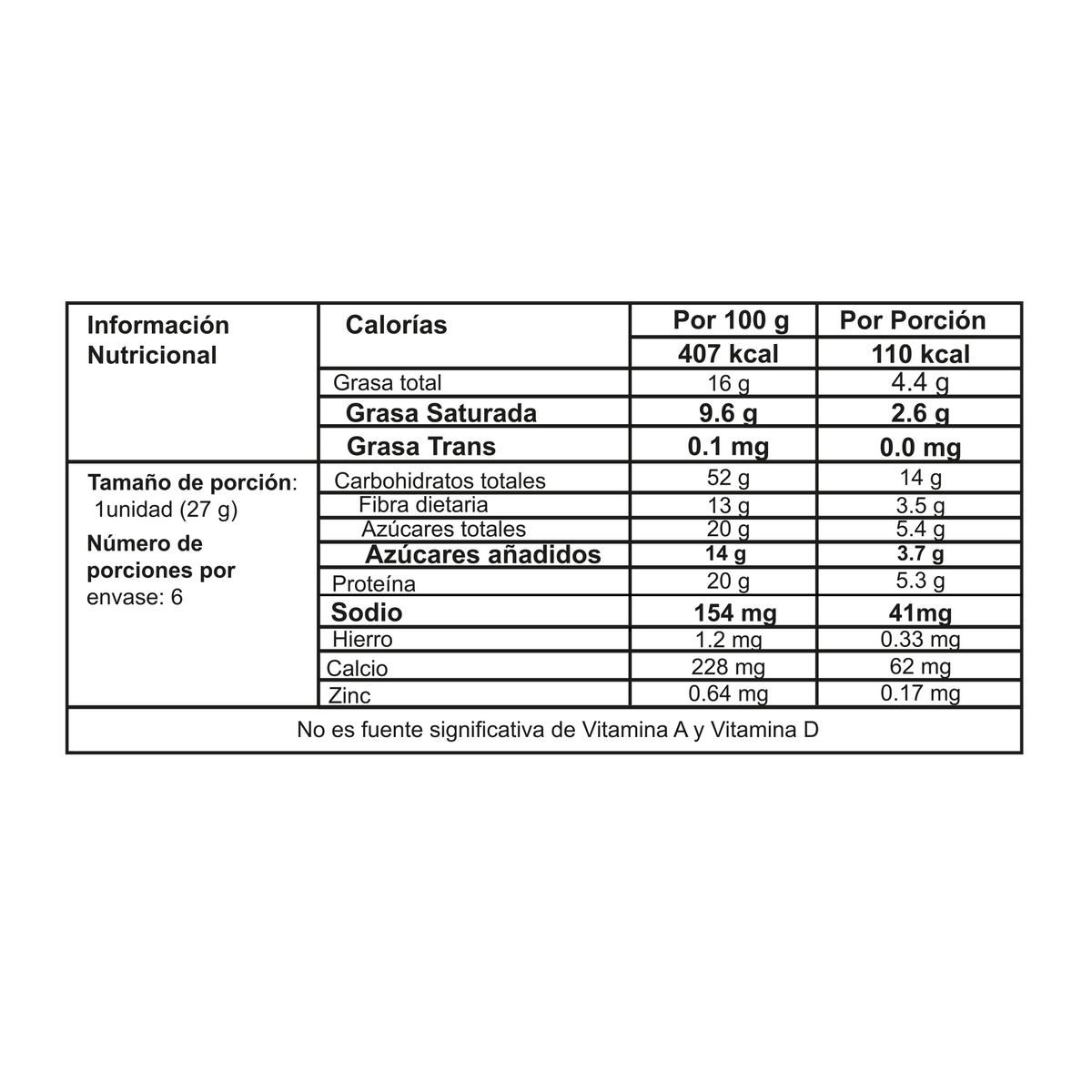 Tosh Barra Yogurt x Plegadiza x 6 Un x 27 g