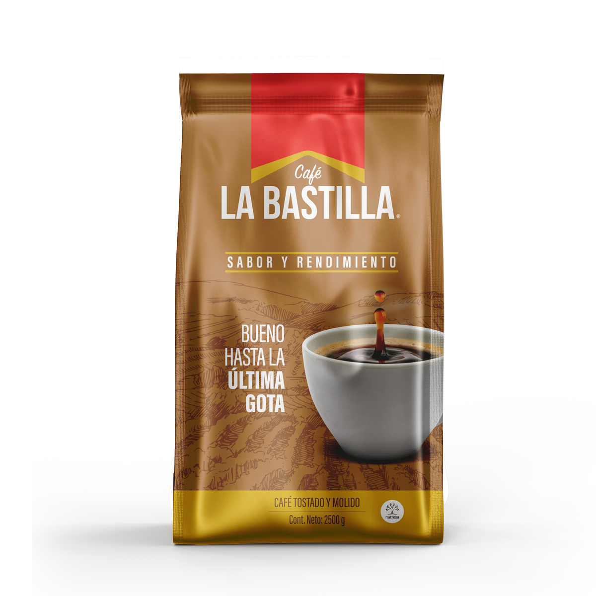 Bastilla Cafe Medio x 2500 g 6 pq