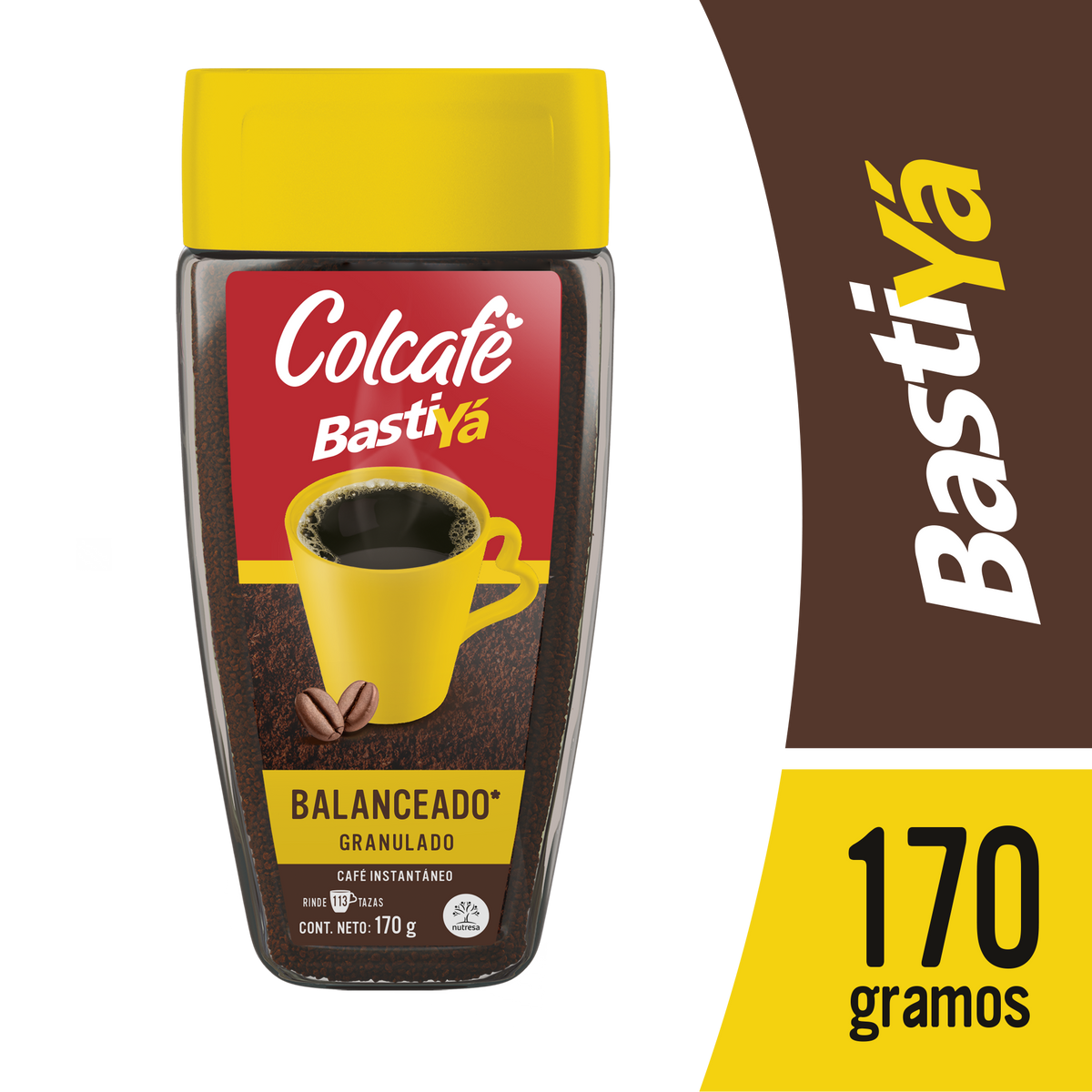 Colcafe Cafe Bastiya 170 g 12 Frasco
