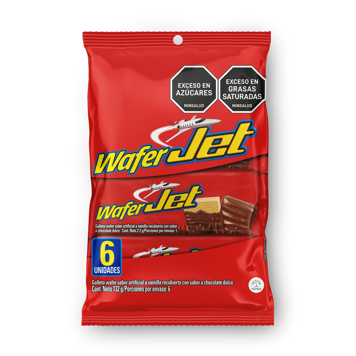Jet Golosina Wafer Vainilla Bolsa x22g