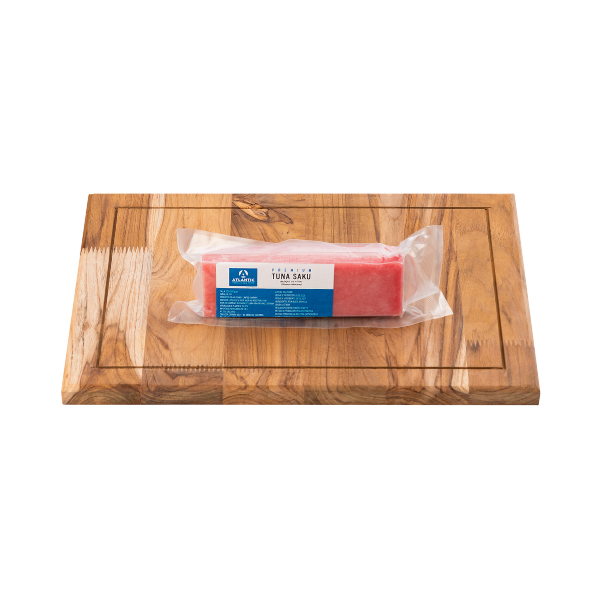 Atlantic Bloque de Atún (Tuna Saku) x 250 g Aprox