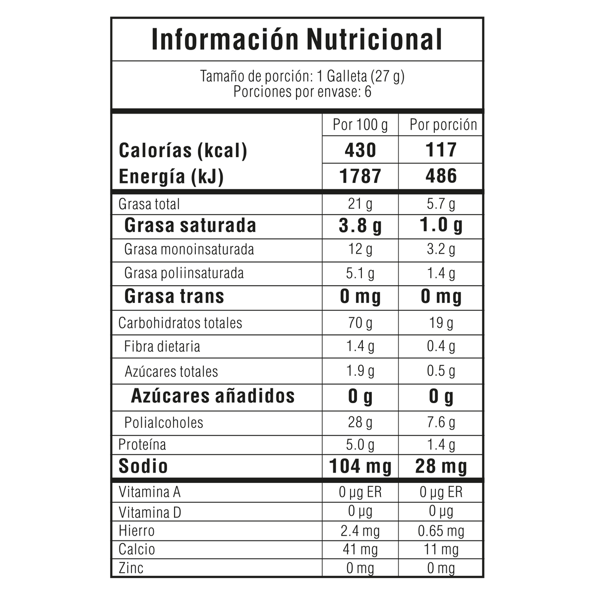 Tosh Galleta Wafer Multicereal Kiwi Bolsa x 6