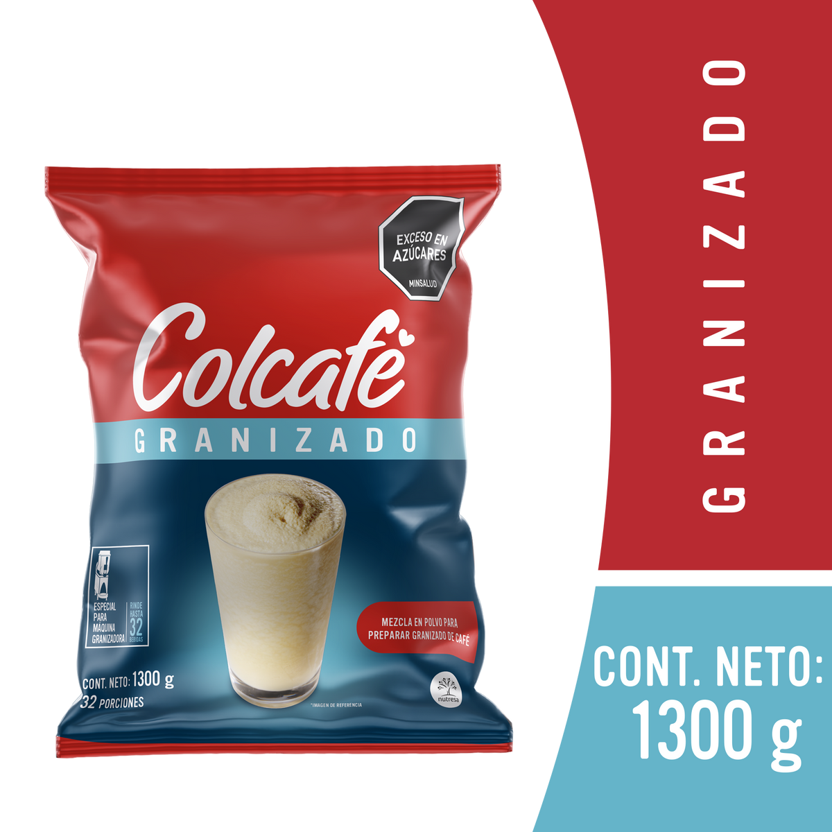 Colcafe granizado 10 un x 1300 g