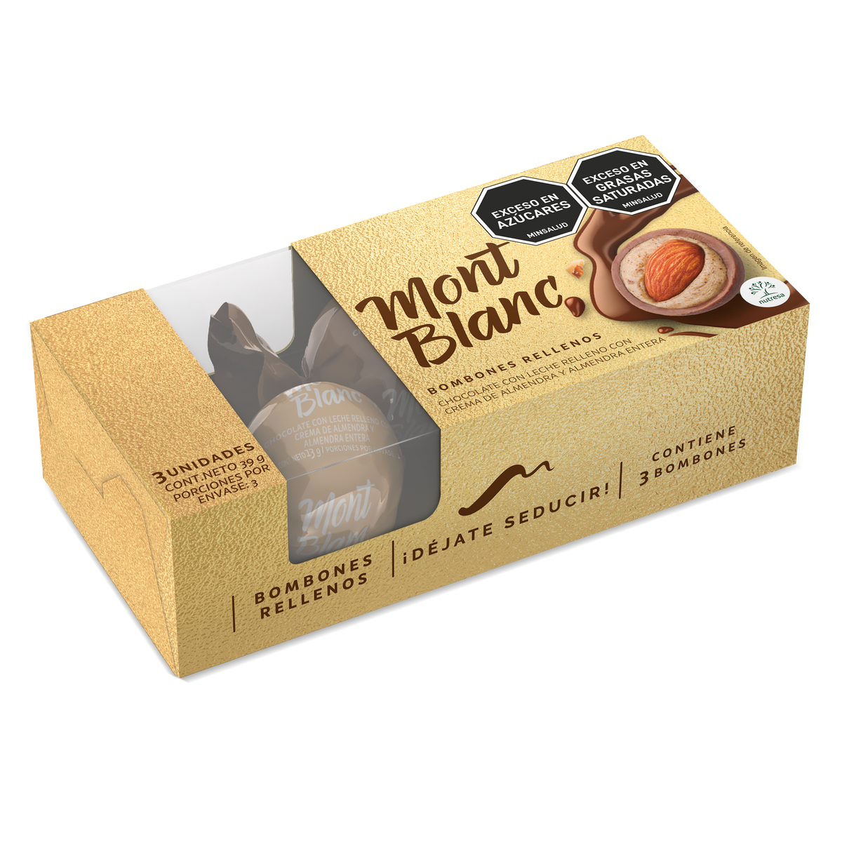 Montblanc Golosina Almendra Estuche x 13 g