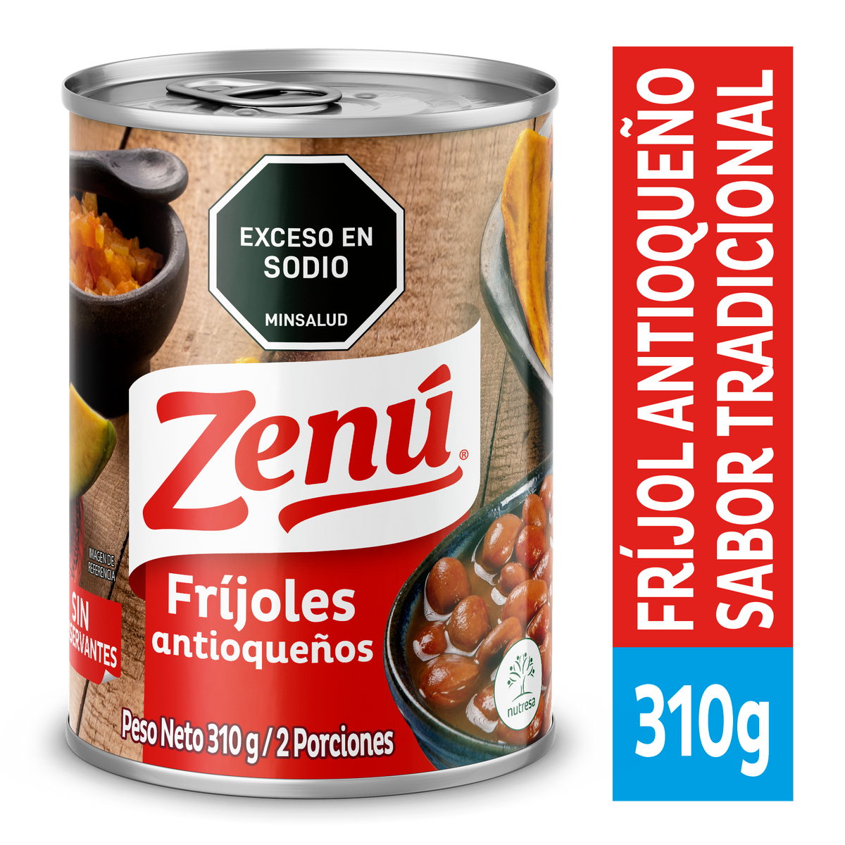 Zenú Frijol Antioqueño x 310 g