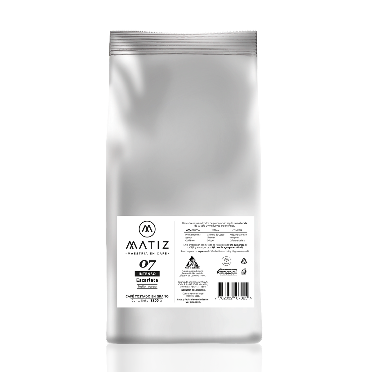 Matiz Cafe Escarlata ganel 4 un x 2.2kg