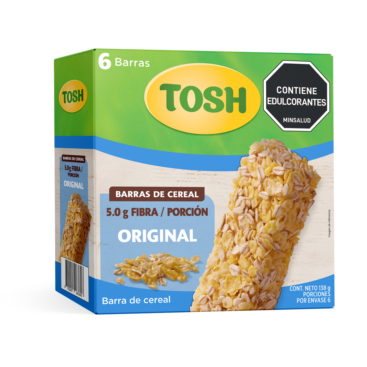 Tosh Barra Lyne Zero x Plegadiza x 6 Un x 23 g