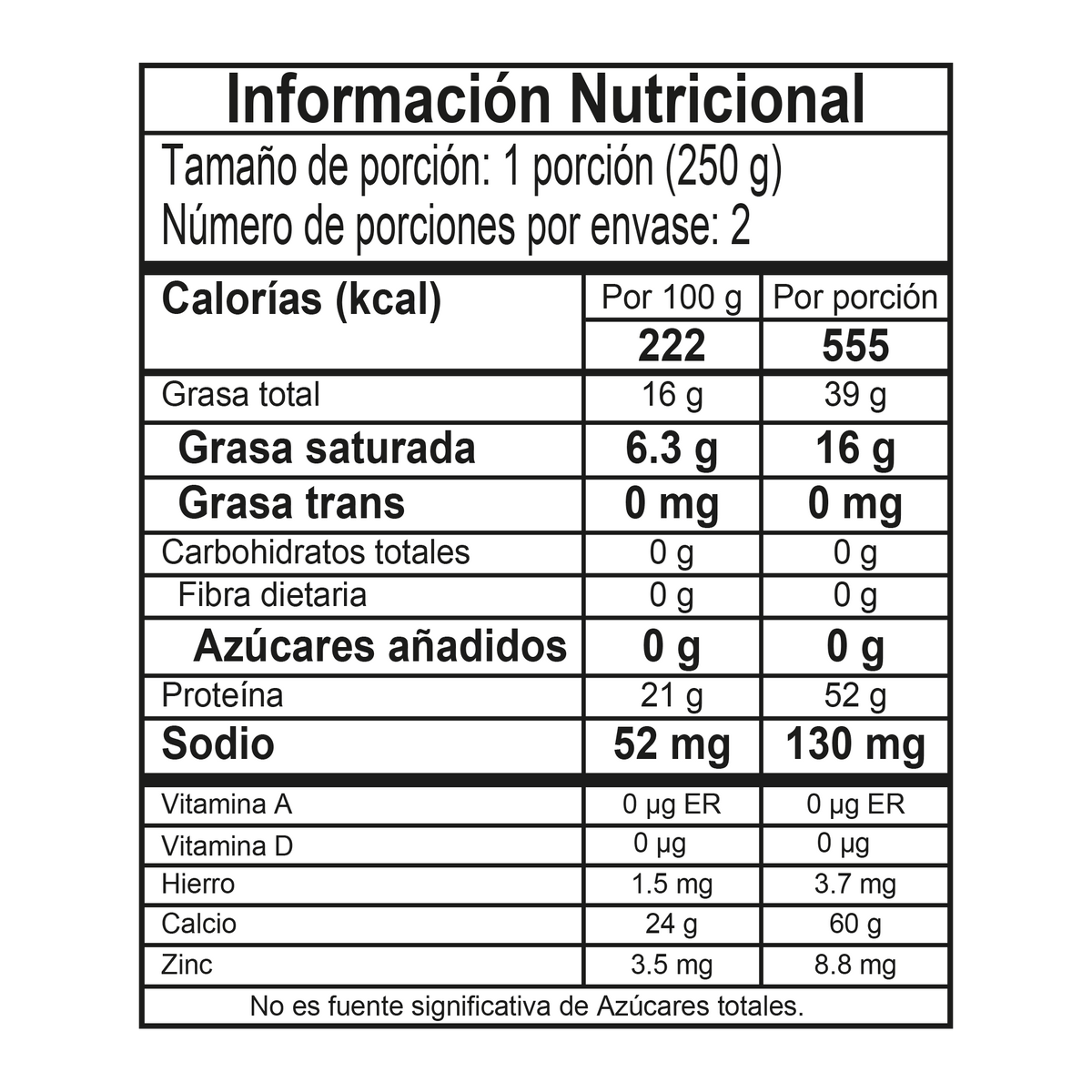 Ranchera Bife Chorizo x 500 g