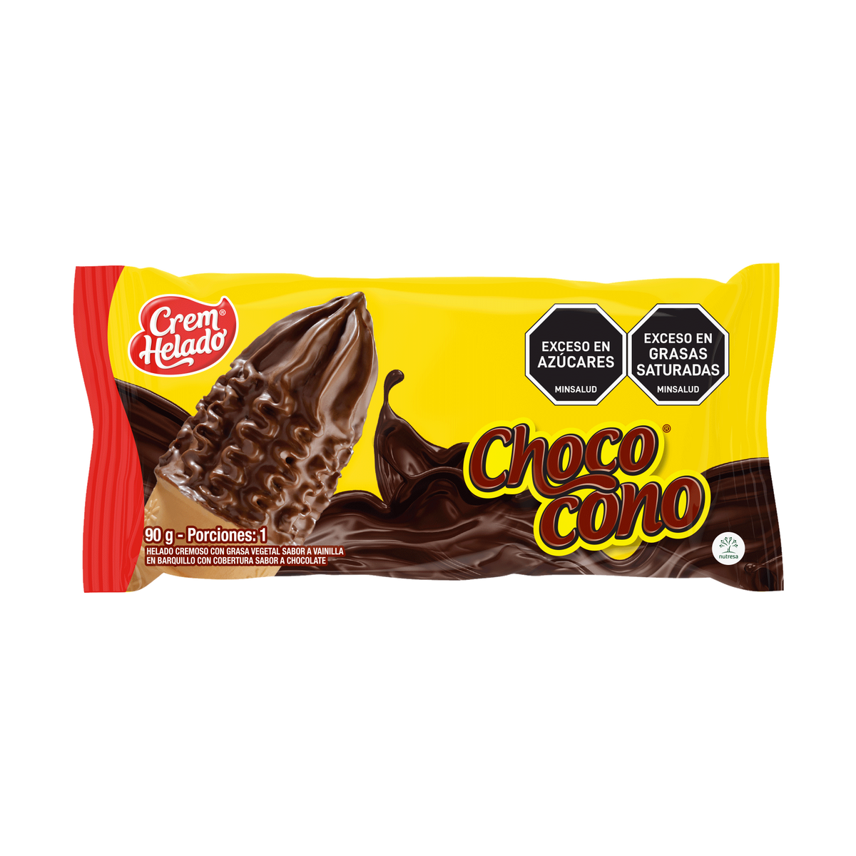 Crem Helado Chococono Regular Caja x 24 Un x90g