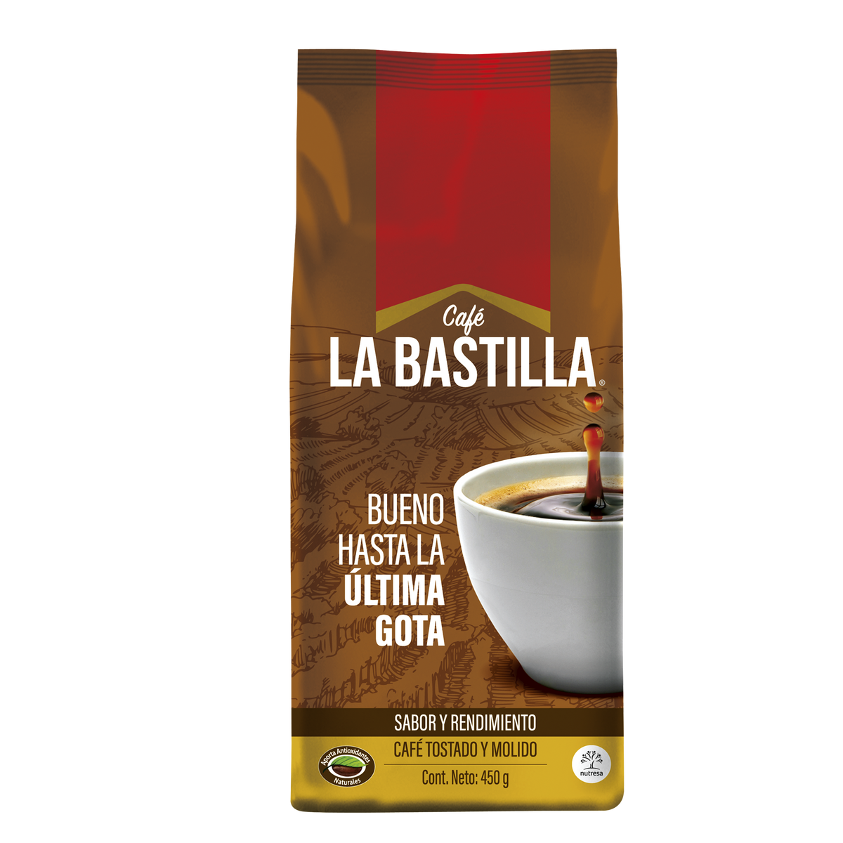 La Bastilla Cafe Medio 450 g 10 un