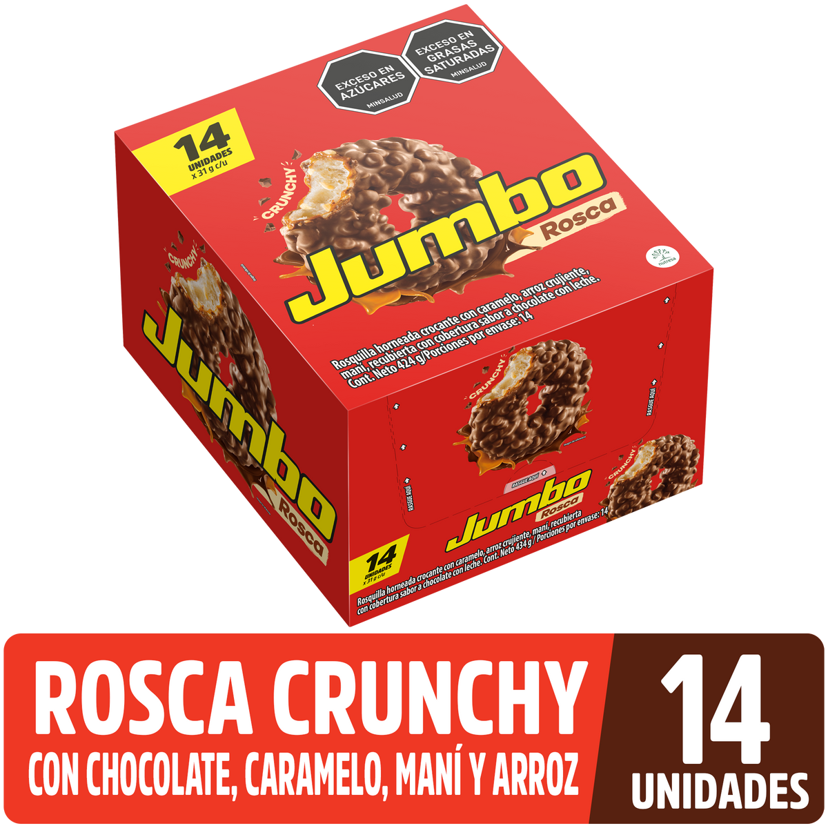 Jumbo Golosina Rosca Plegadiza x 31g