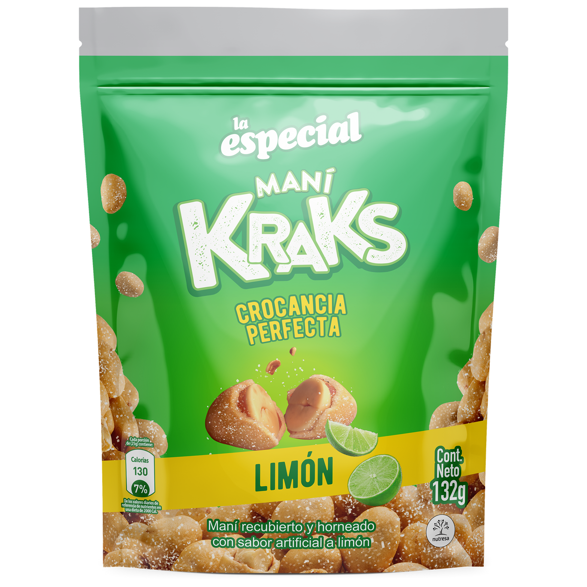La Especial Mani Kraks Limon x Doypack 132 g