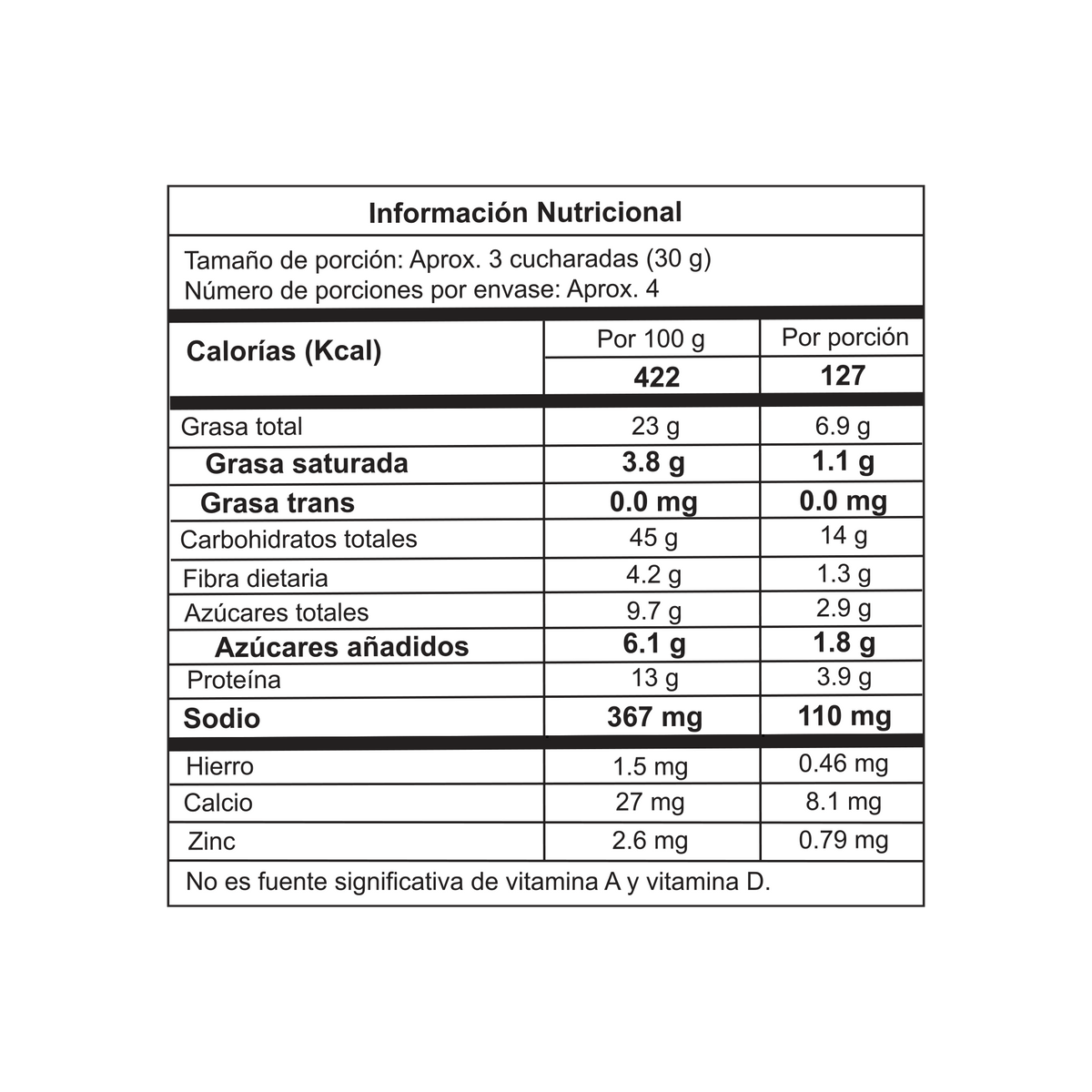 La Especial Mani Kraks Limon x Doypack 132 g