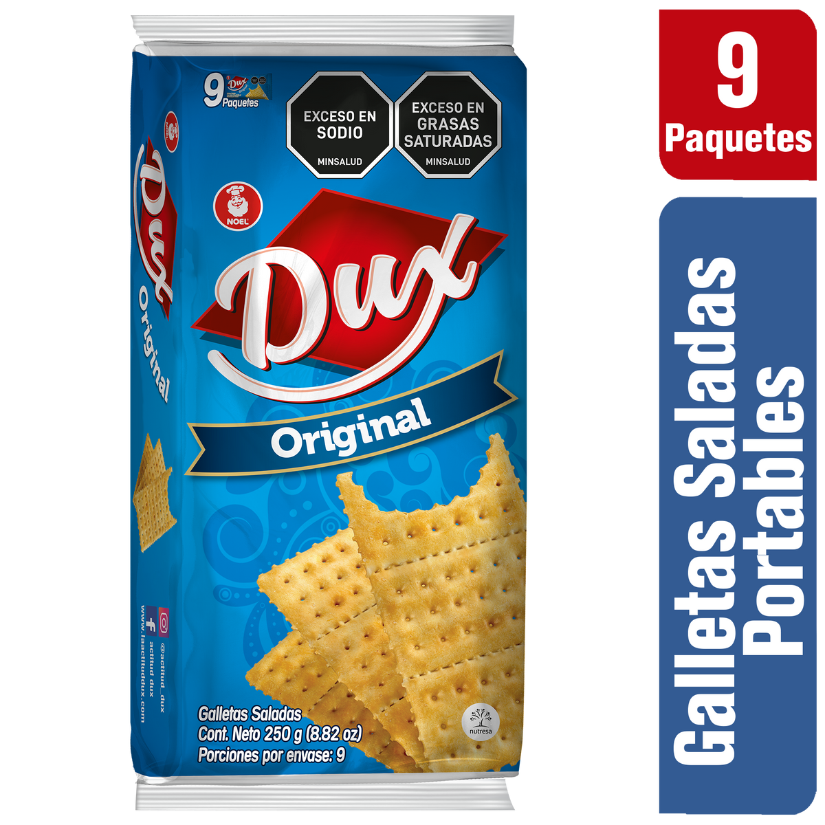 Dux Galleta Bolsa 9 x 3