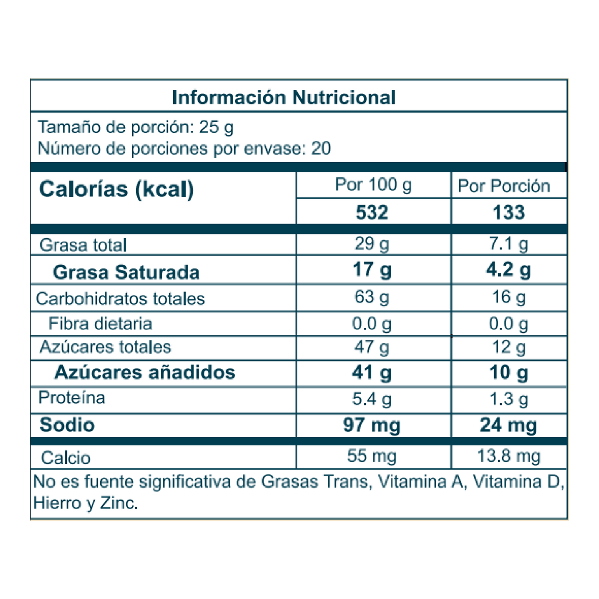 Cordillera Perlas Chocolate con leche x 500 g