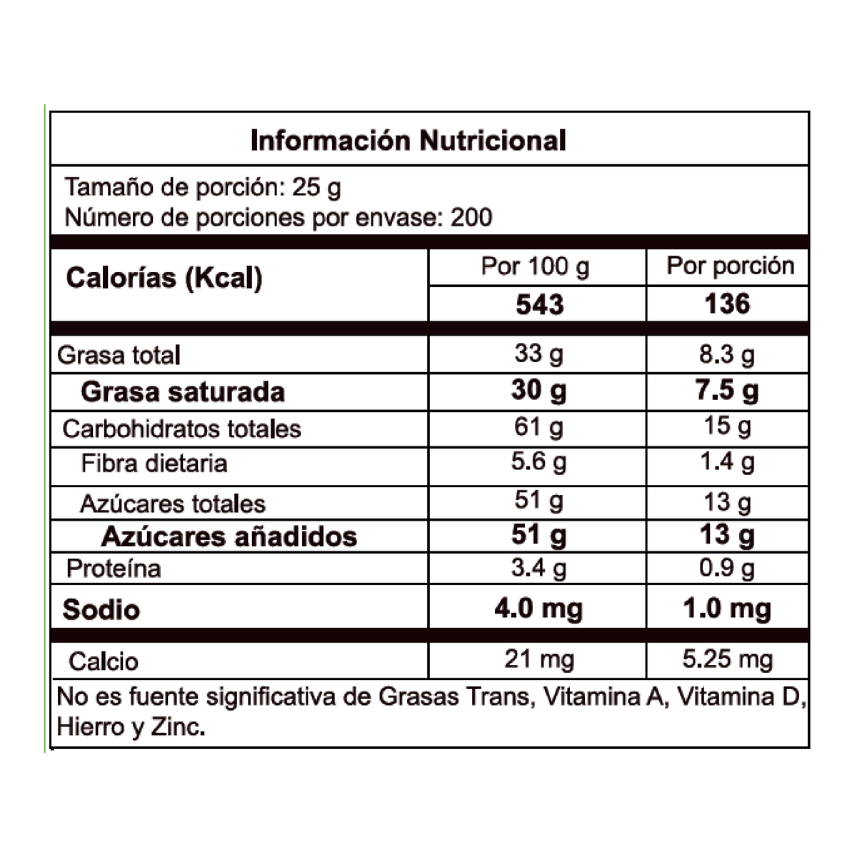 Cordillera Cobertura Sabor a Chocolate Semiamargo Bloque x 5kg