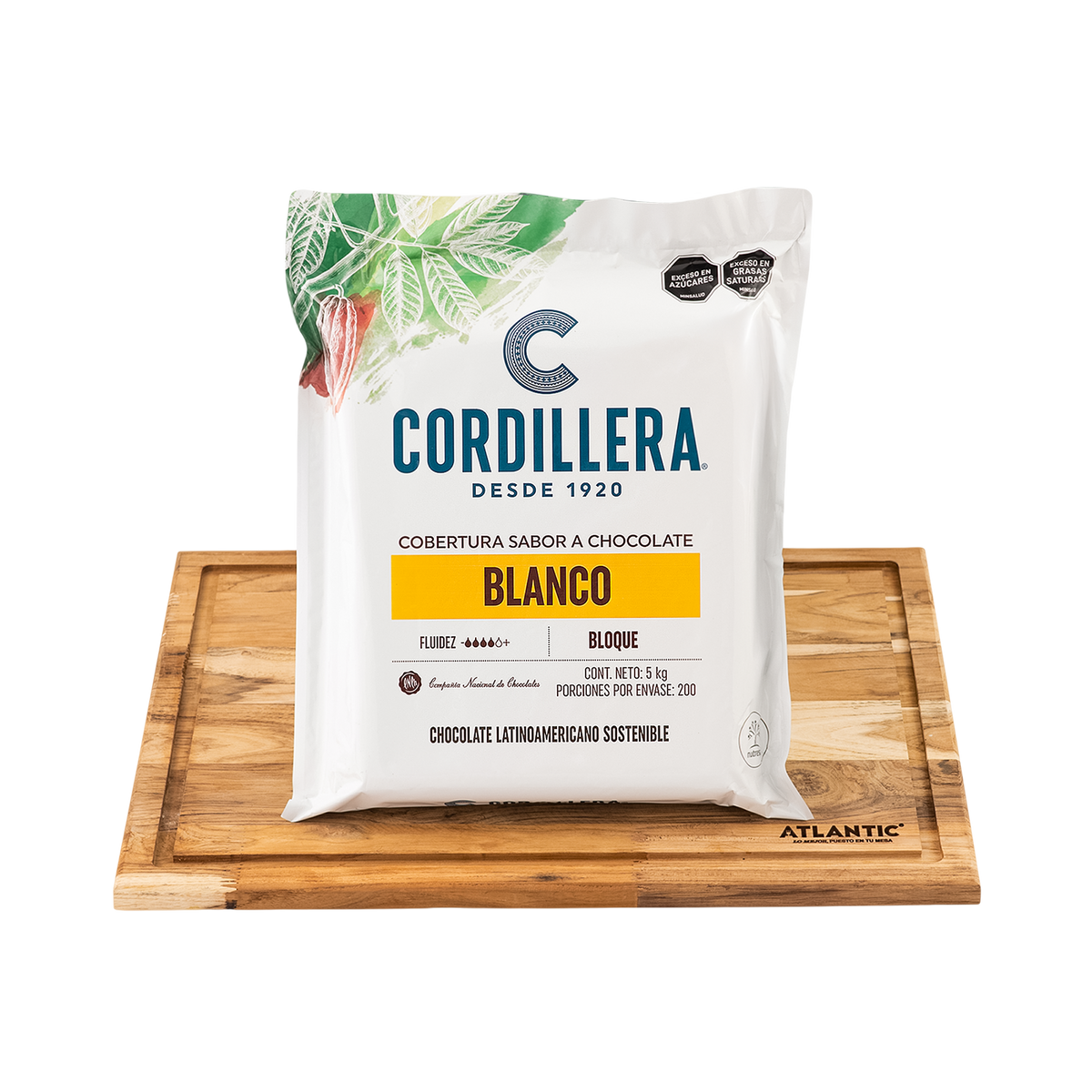 Chocolates B2B Cobertura Sch Blanc Cordillera 4Bq X 5Kg