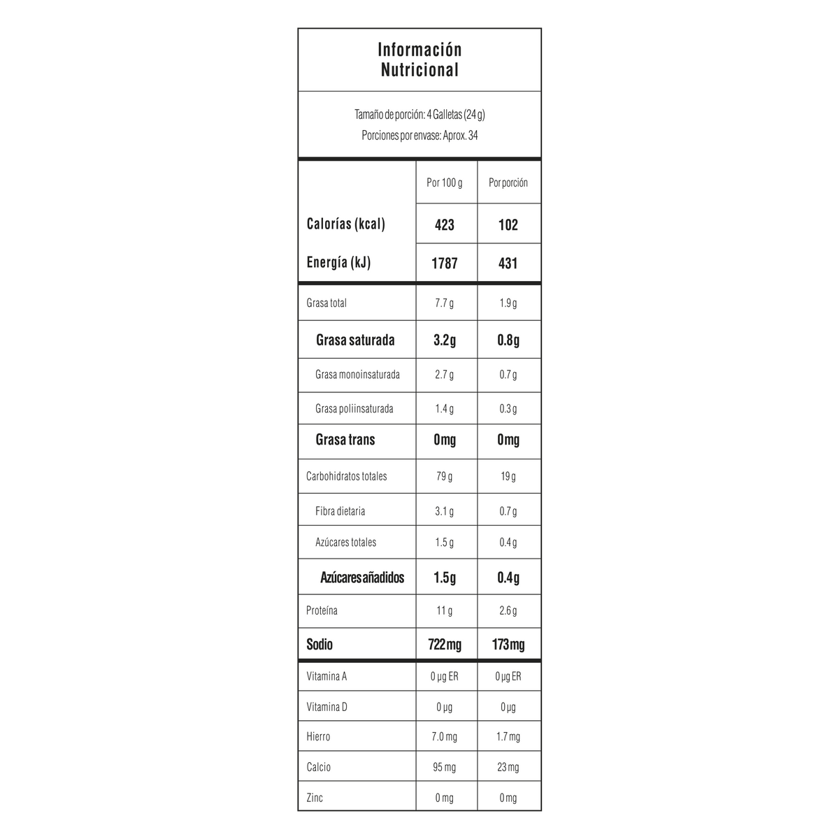 Saltin Noel Galleta Saltin Rojo Taco x 10 805 g