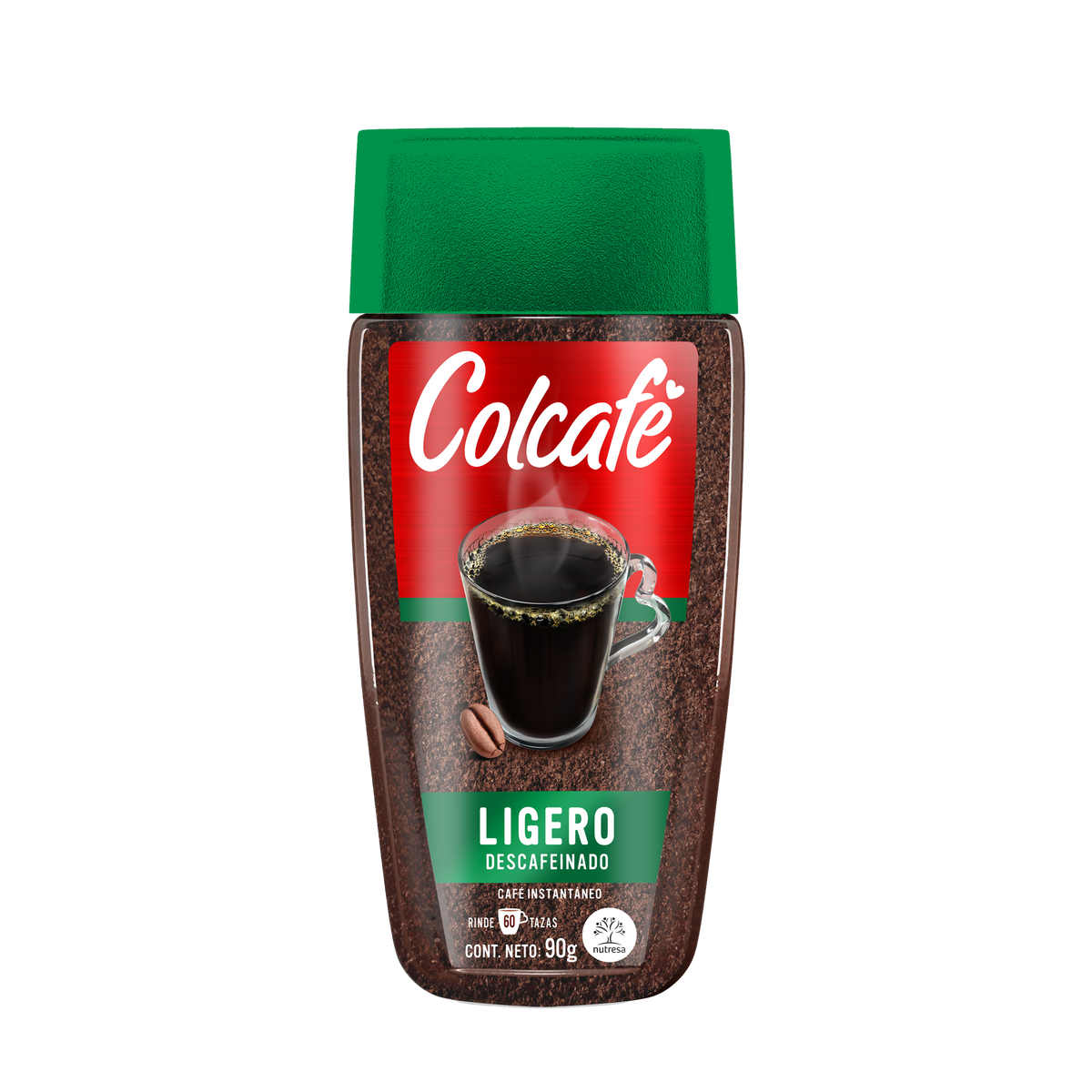 Colcafe Cafe Descafeinado Frasco Exportación 90 g 12 un