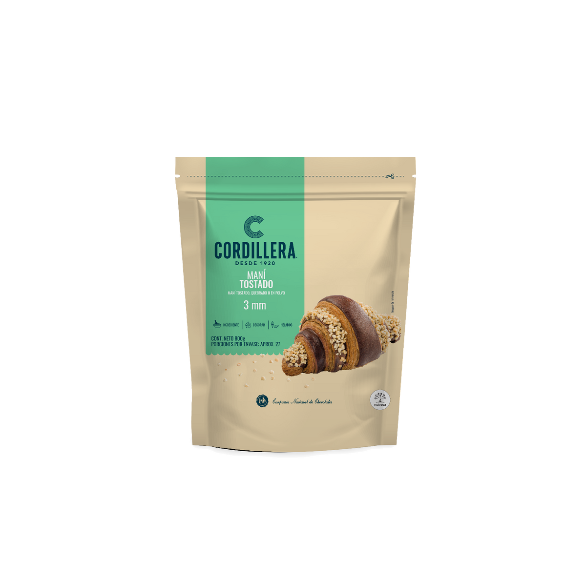 Cordillera Mani Tamaño 3mm x 800 g Nacional