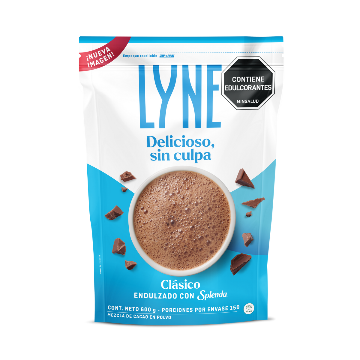 Lyne Chocolate Endulzado x 600g