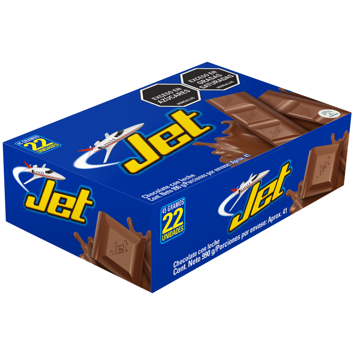 Jet Golosina Leche Plegadiza x 45g