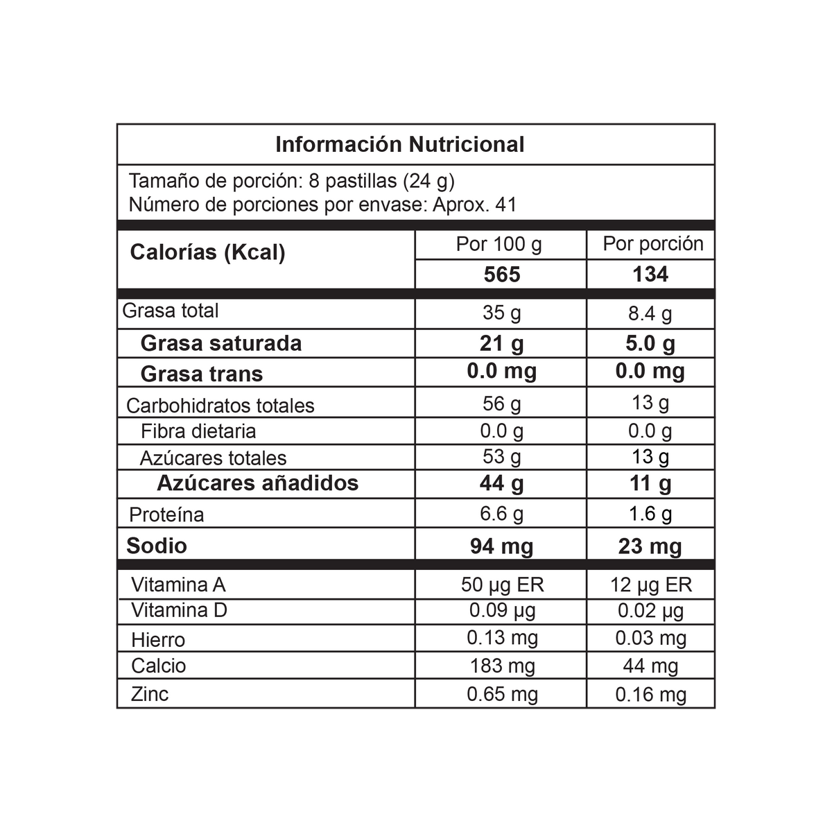 Jet Golosina Leche Plegadiza x 45g