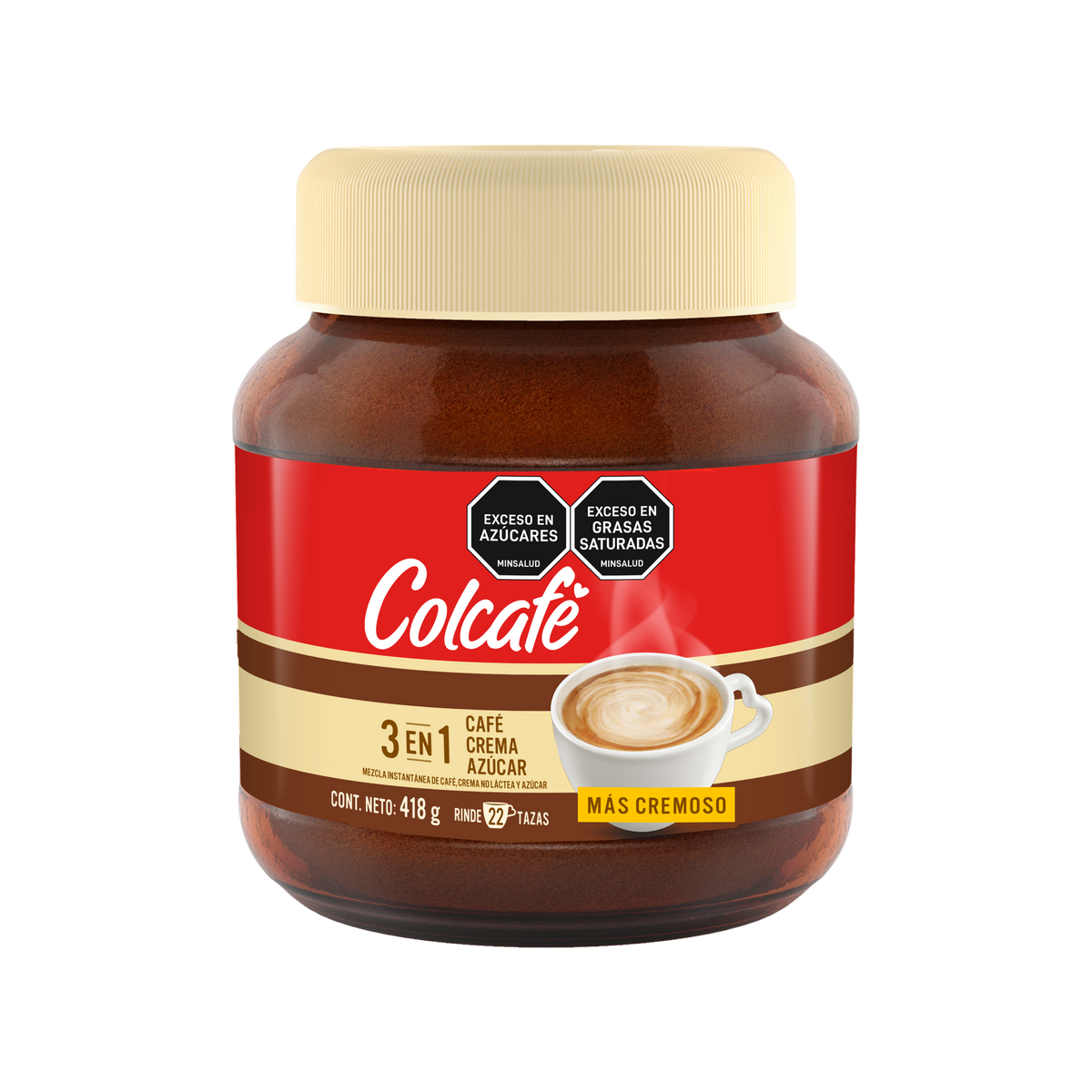 Colcafe 3 En112 Frasco Pet Barrigon x 418 g