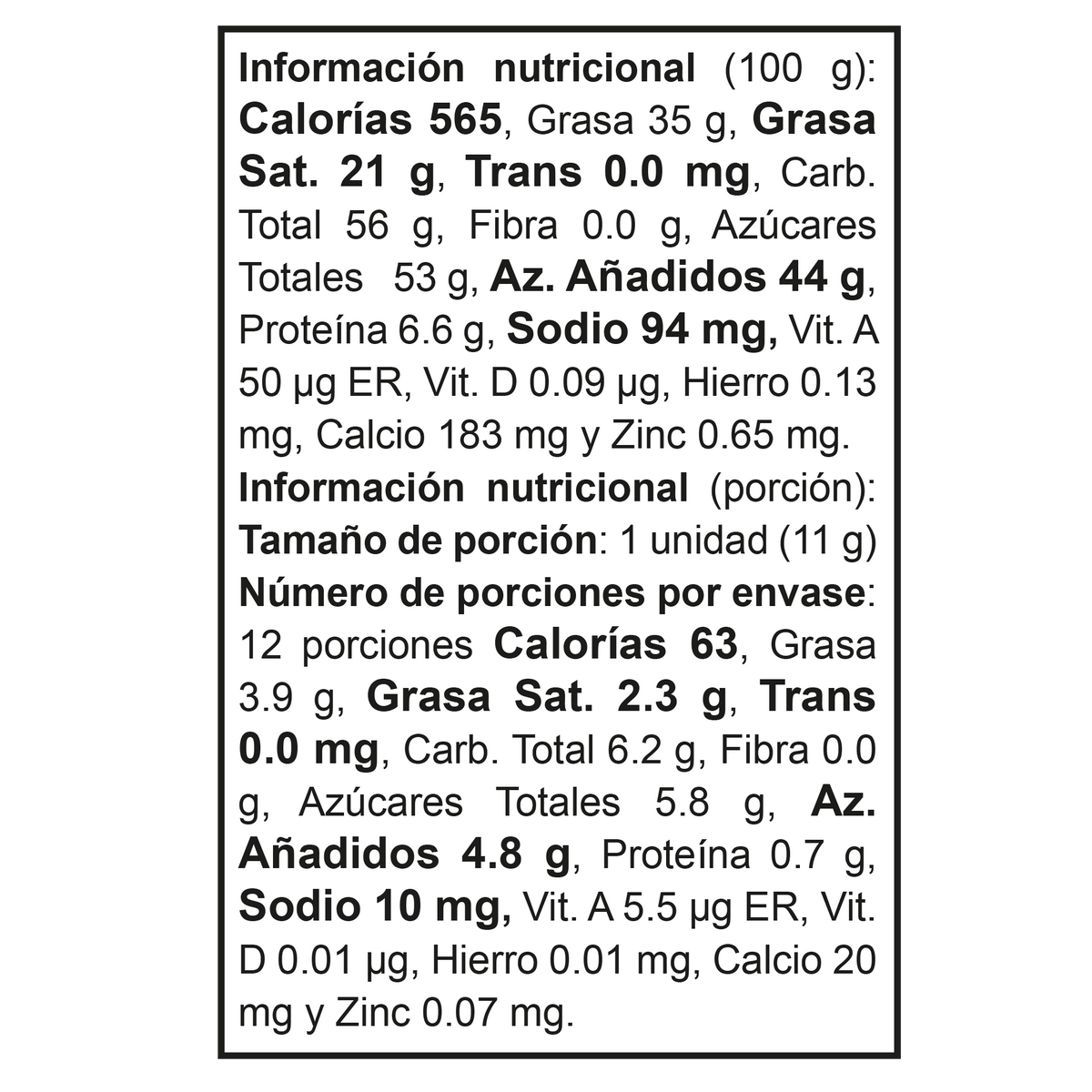 Jet Golosina Leche Bandeja x11g